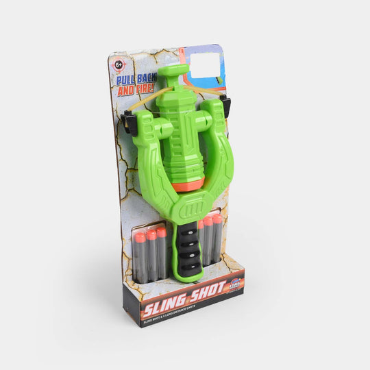 Pull Back and Fire Sling Shot for Kids