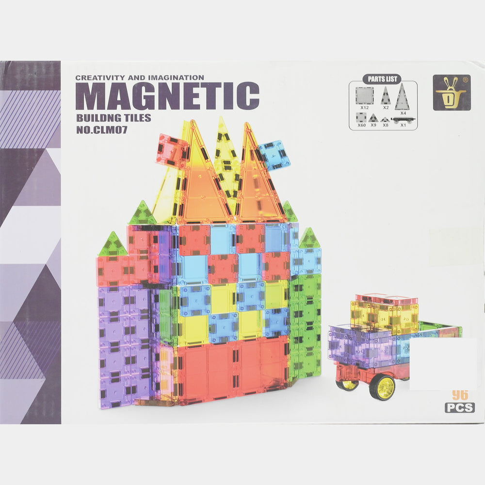 STEM Magnetic Building Tiles Set | 96PCs