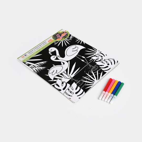 Velvet Coloring Poster Set