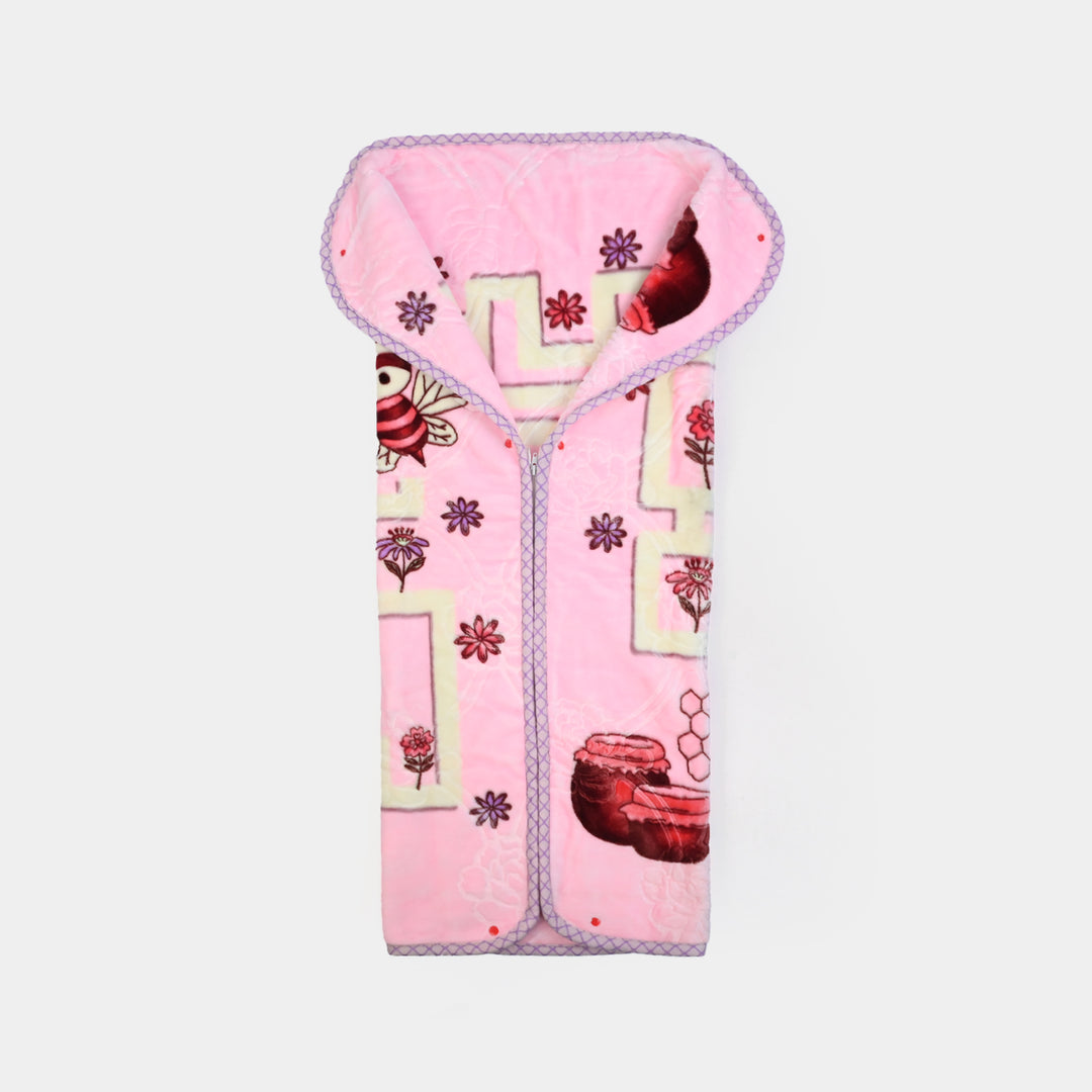 Game Play Pink Zipper Blanket 80x110