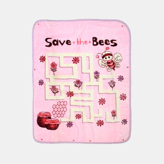 Game Play Pink Zipper Blanket 80x110
