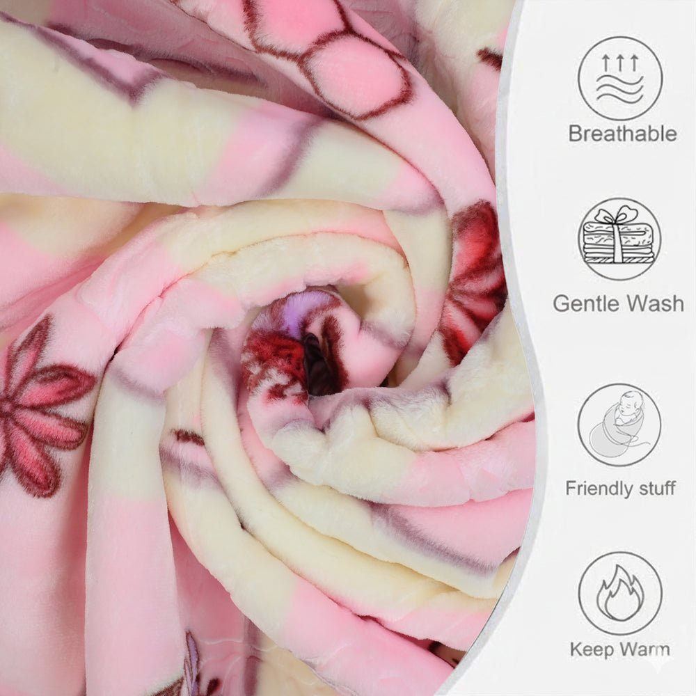 Game Play Pink Zipper Blanket 80x110