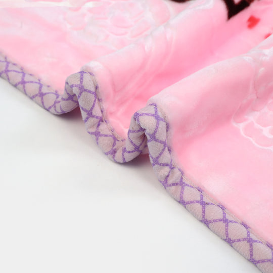 Game Play Pink Zipper Blanket 80x110