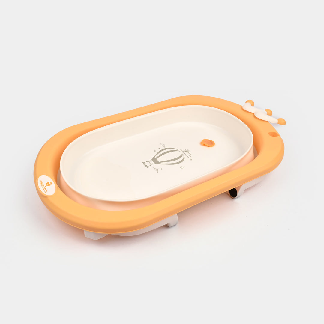 Foldable Baby Bath Tub 2024-1 Yellow
