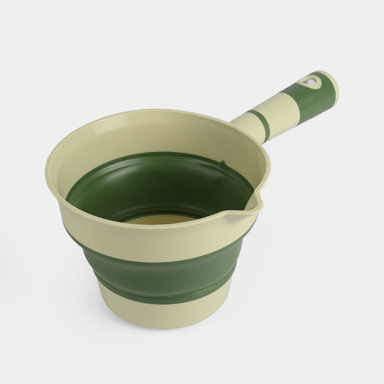Collapsible Plastic & Silicone Shower Mug