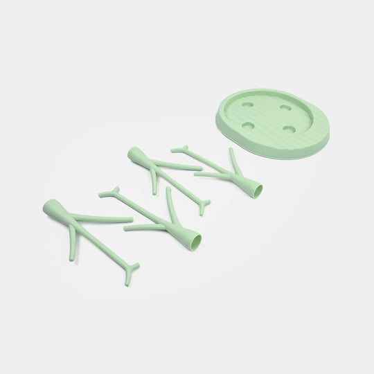 Tree-Shaped Baby Bottle Drying Rack