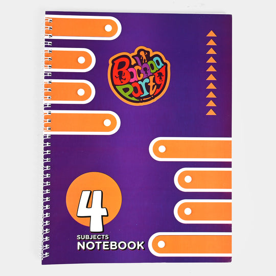 Subject Note Book A4