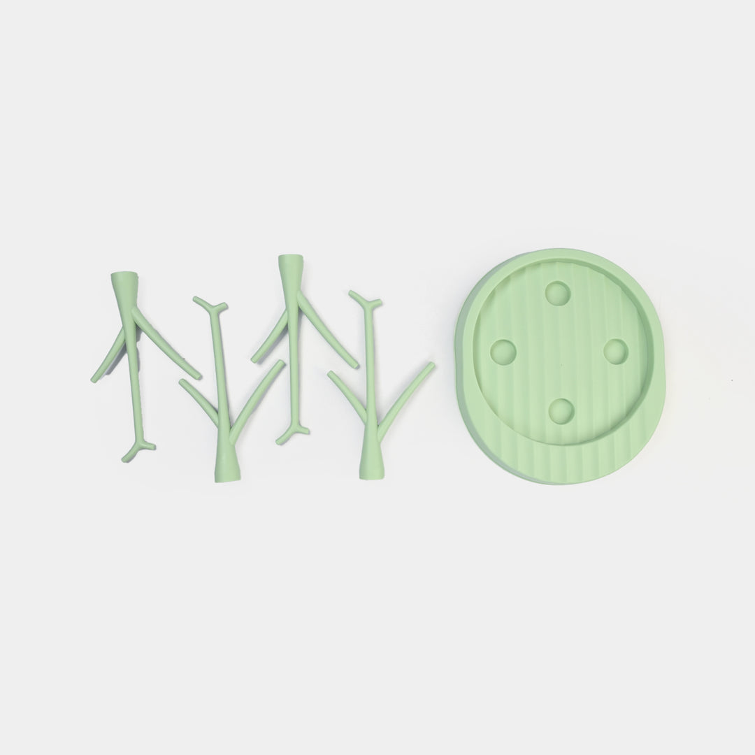 Tree-Shaped Baby Bottle Drying Rack