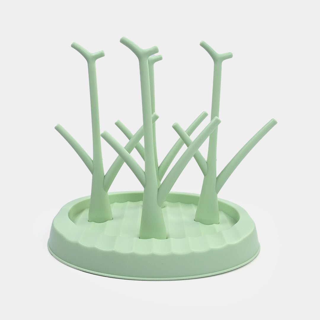 Tree-Shaped Baby Bottle Drying Rack