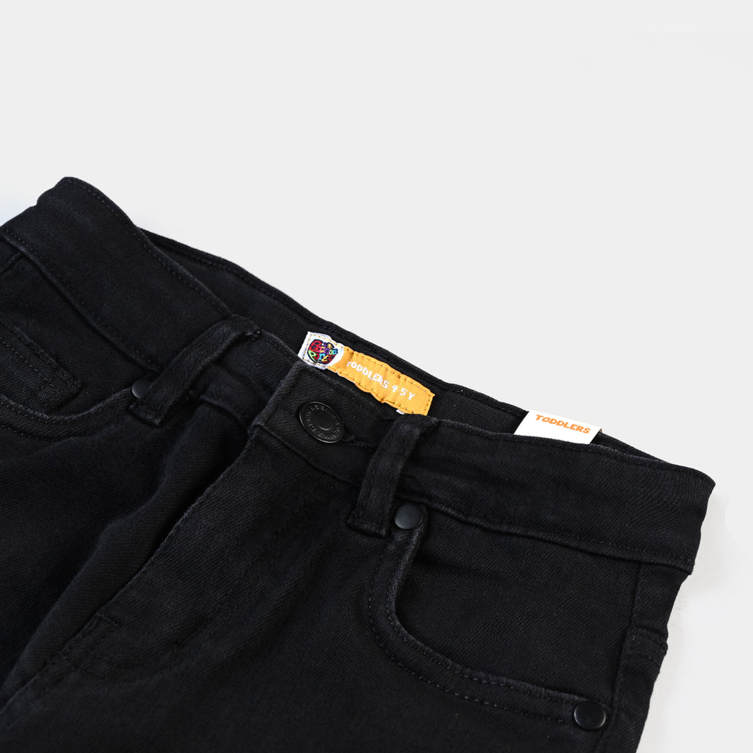 Boys Denim Stretch Pant Basic Black