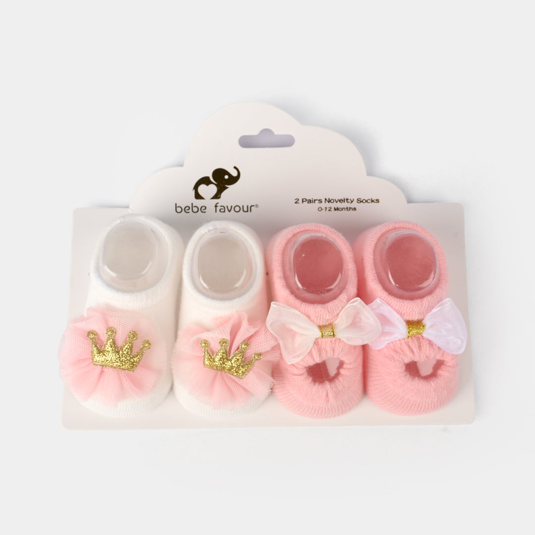 BABY SOCKS PACK OF 2 | 0-9M