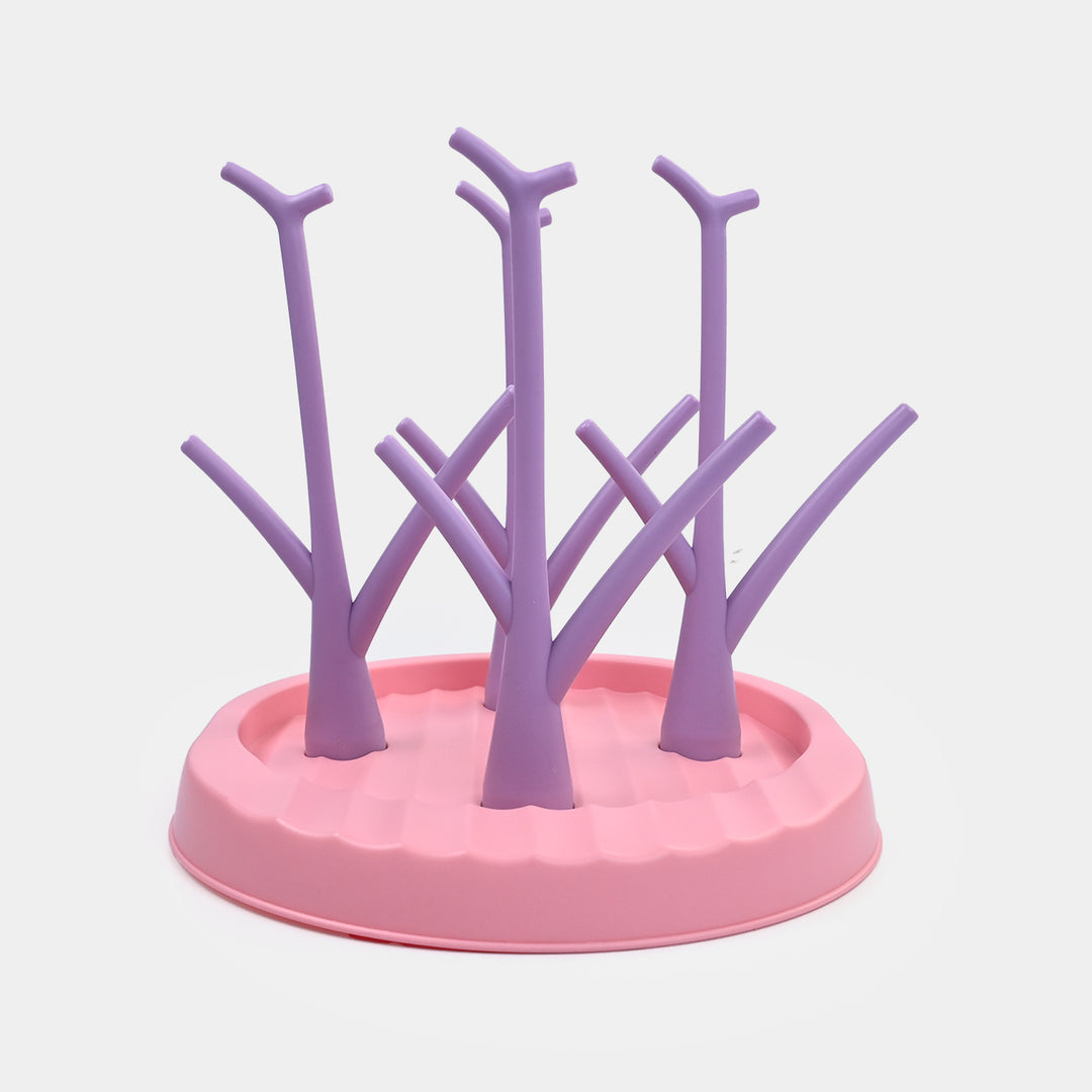 Tree-Shaped Baby Bottle Drying Rack