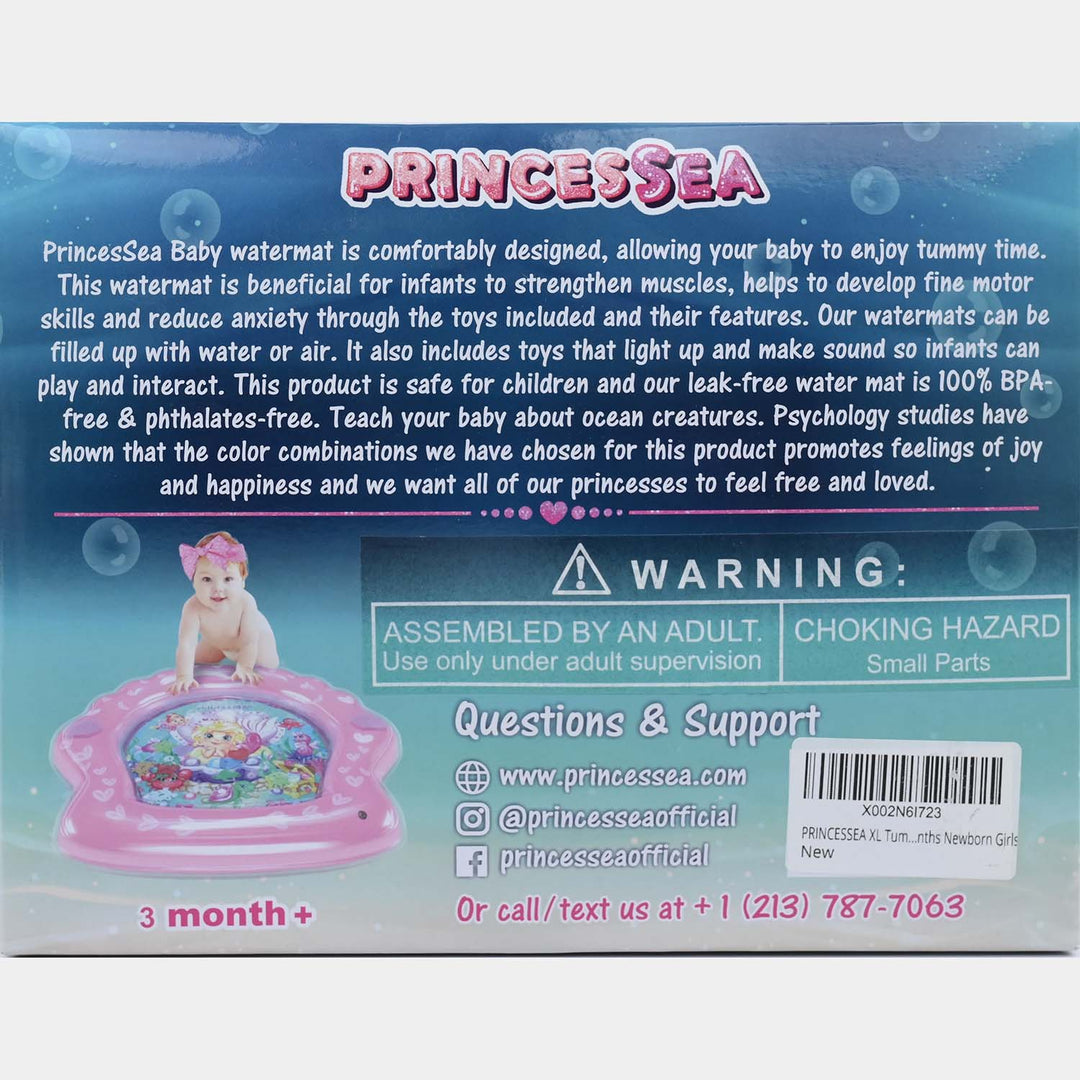 Baby Tummy Time Water Mat Gift Set