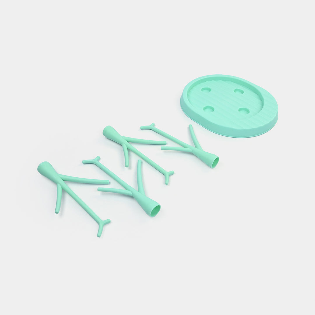 Tree-Shaped Baby Bottle Drying Rack