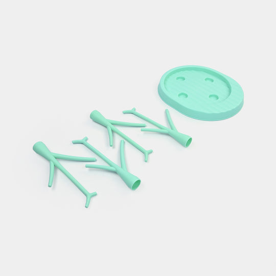 Tree-Shaped Baby Bottle Drying Rack