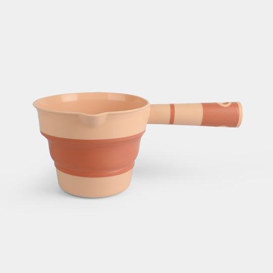 Collapsible Plastic & Silicone Shower Mug