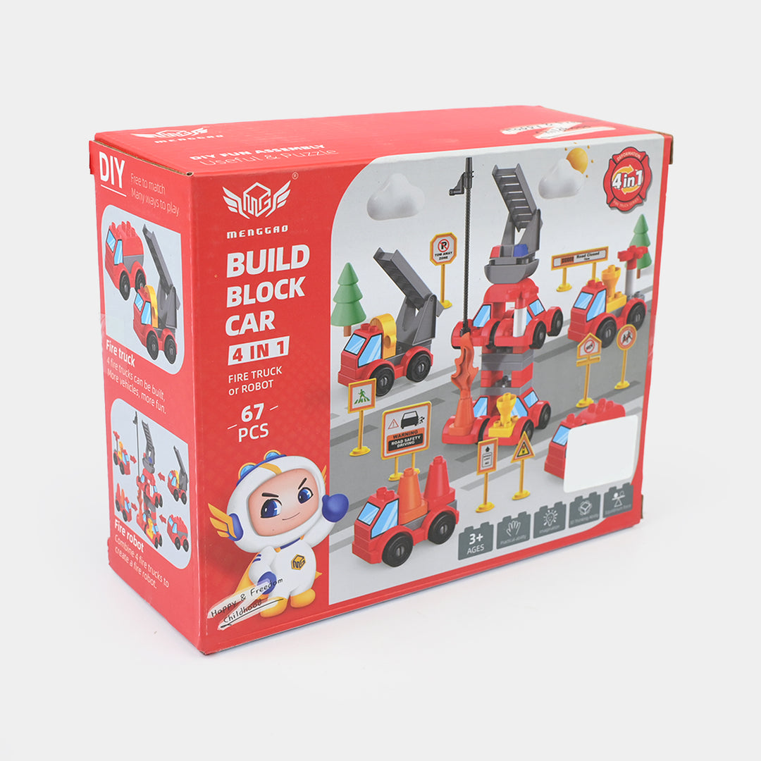4-in-1 DIY Engineering Build Block Set
