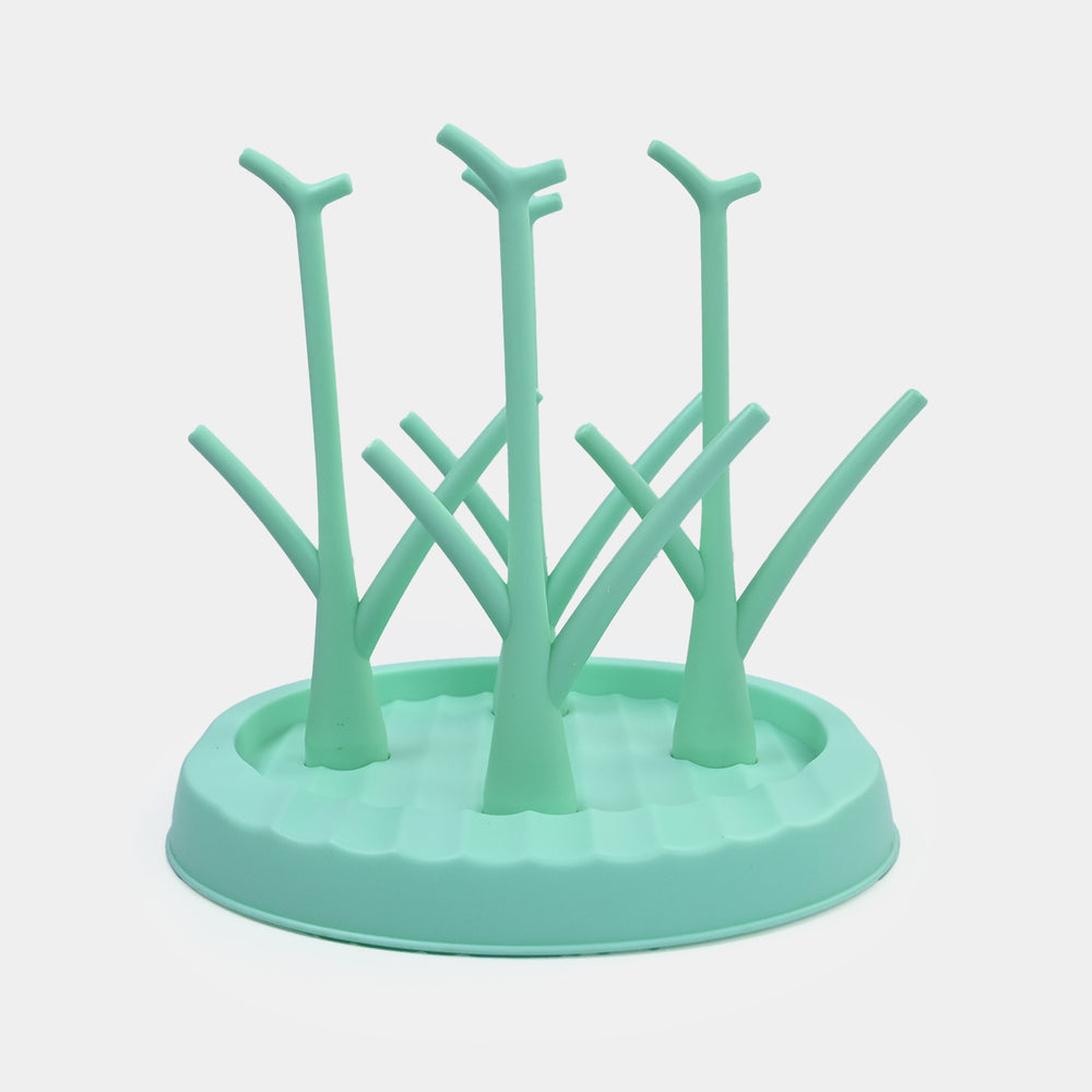 Tree-Shaped Baby Bottle Drying Rack
