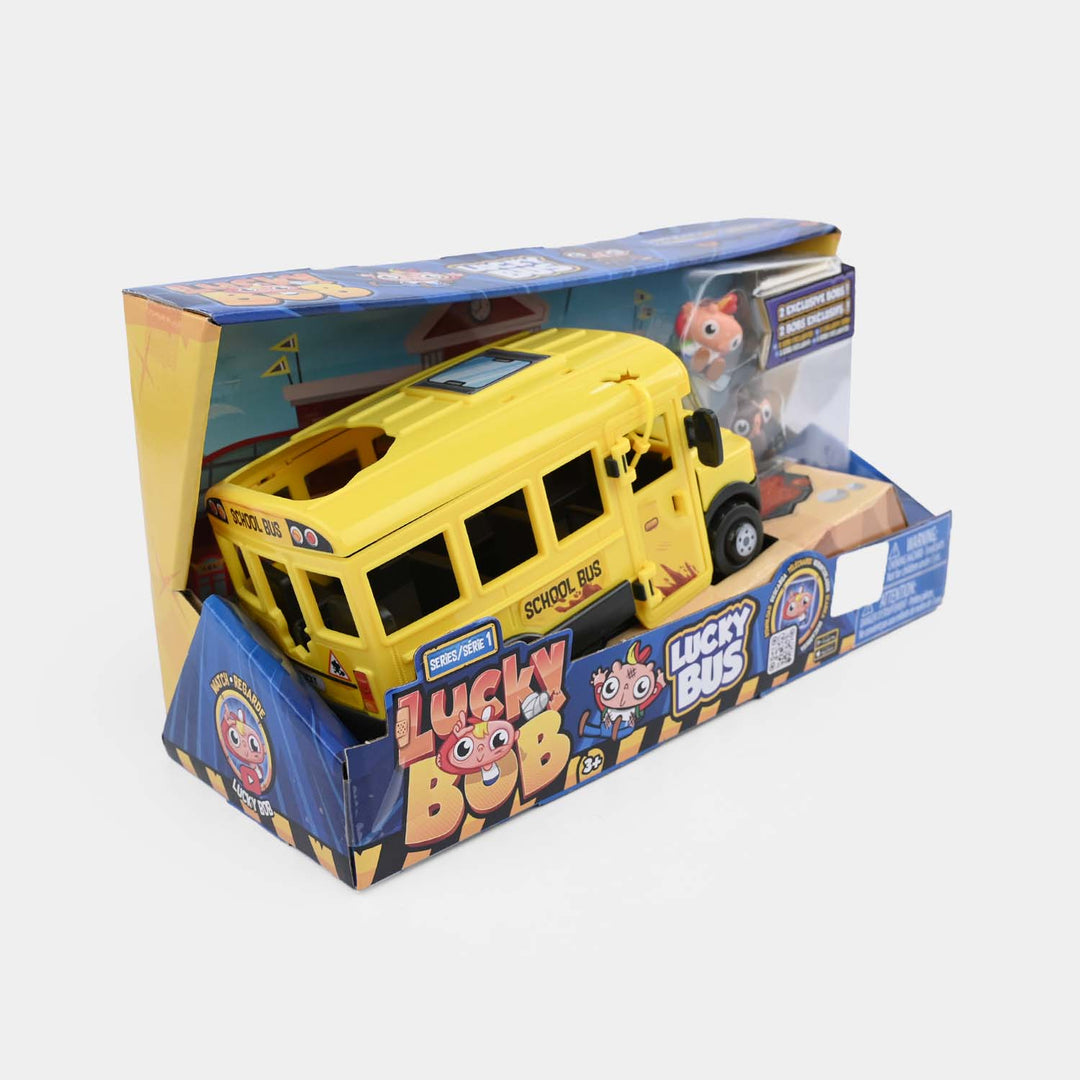 Interactive Lucky Bus Playset for Kids