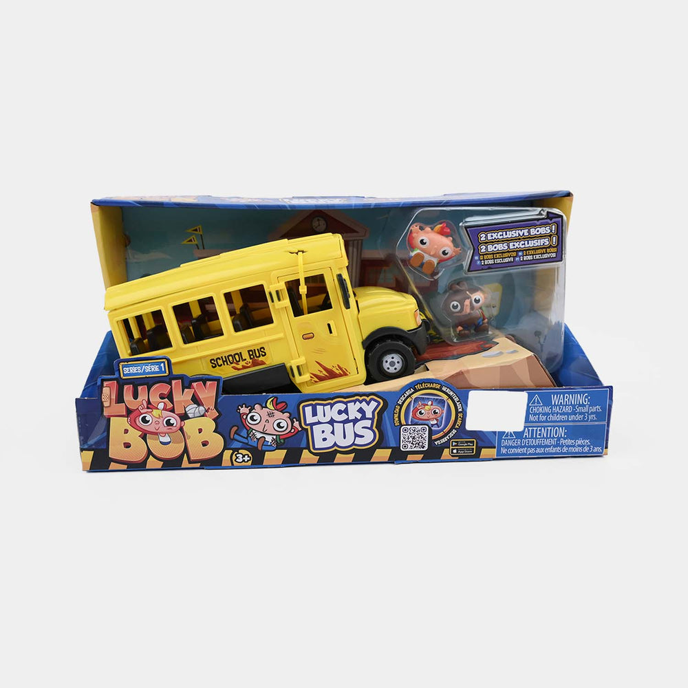 Interactive Lucky Bus Playset for Kids