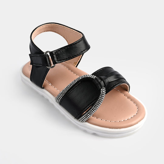 Girls Sandal 1289-BLACK