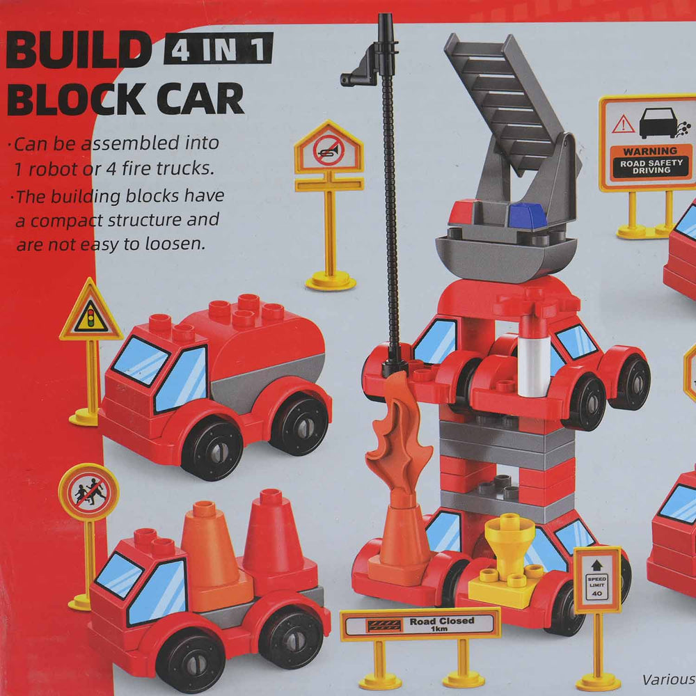 4-in-1 DIY Engineering Build Block Set