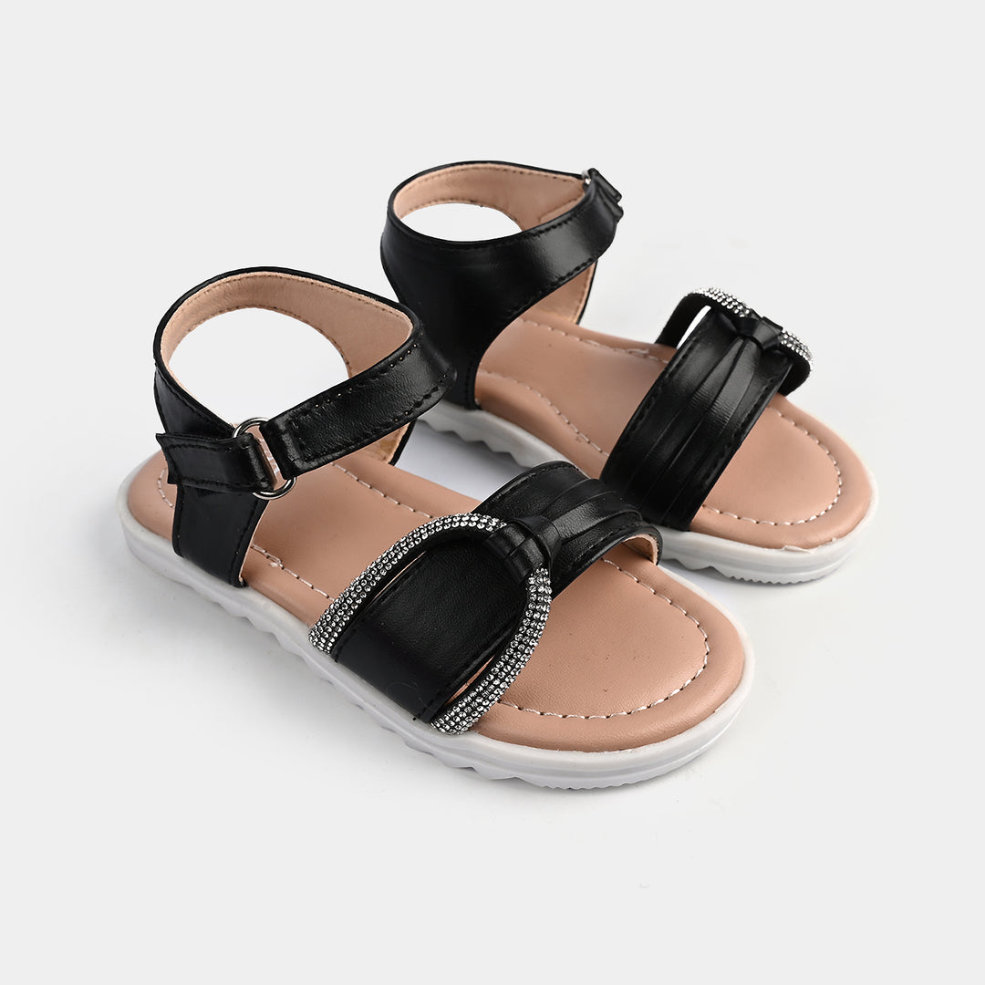 Girls Sandal 1289-BLACK