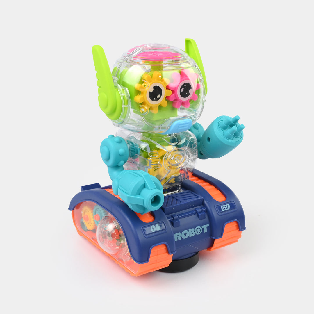 Electric Robot With Light & Music