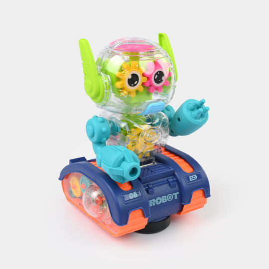 Electric Robot With Light & Music