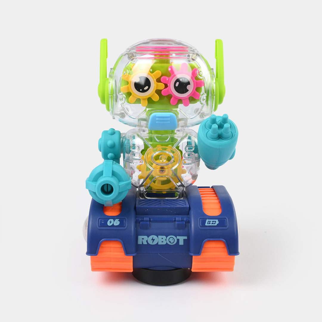 Electric Robot With Light & Music