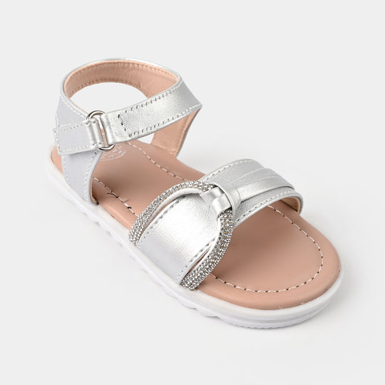 Girls Sandal 1289-SILVER