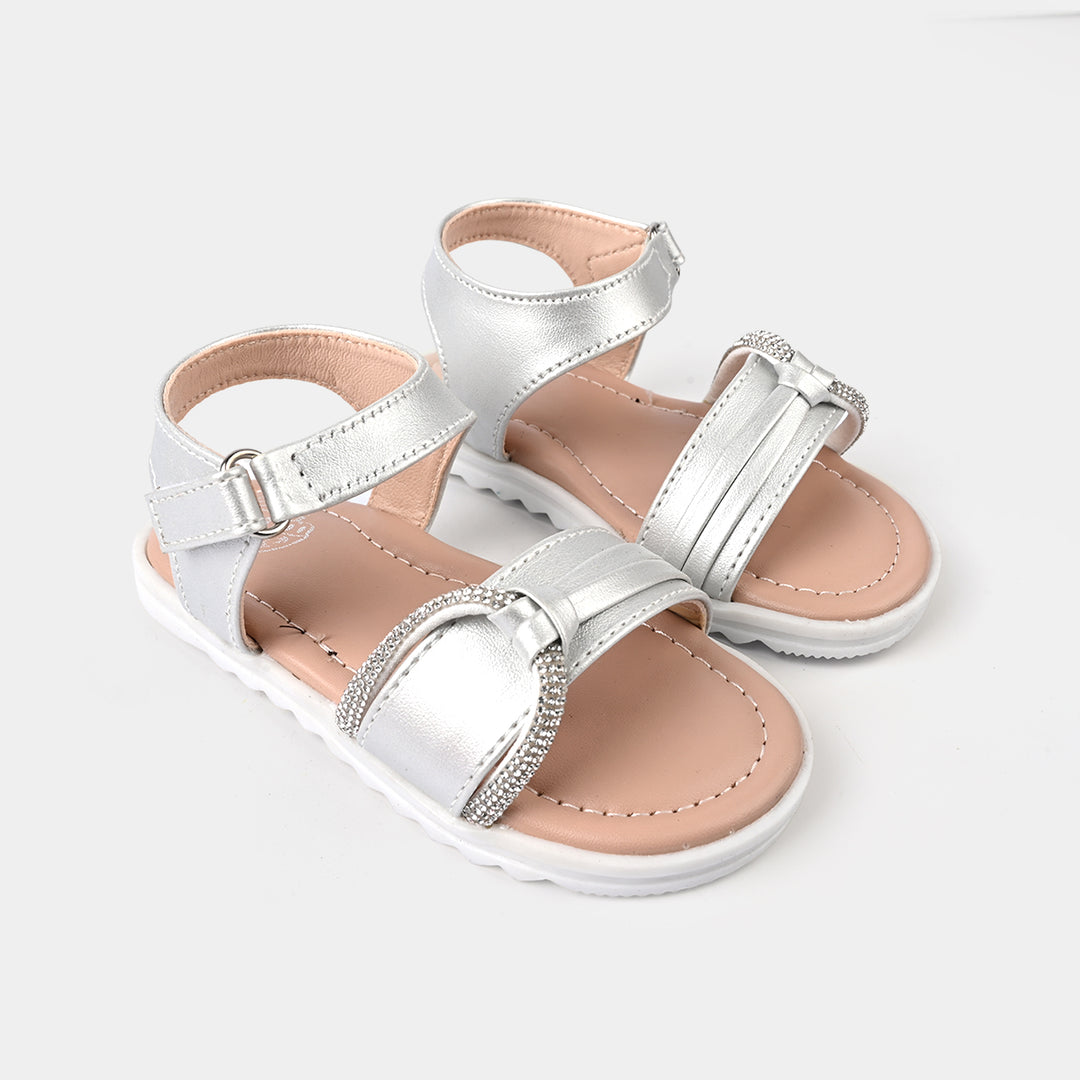 Girls Sandal 1289-SILVER