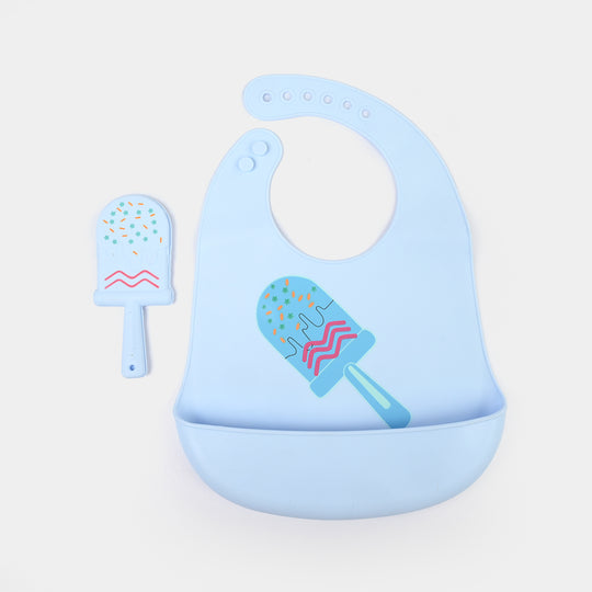 Silicone Bib + Teether