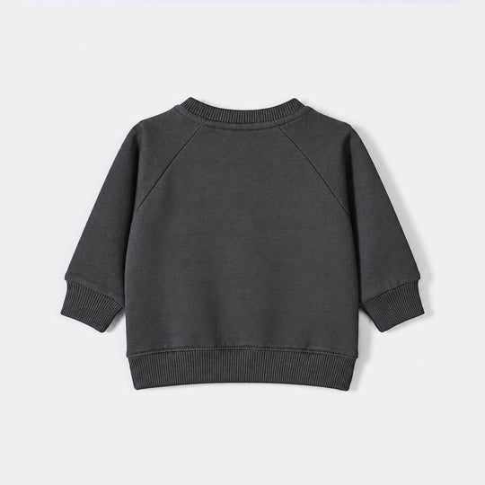 Infant Boys Cotton Terry Sweat Shirt Penguin-Castlerock