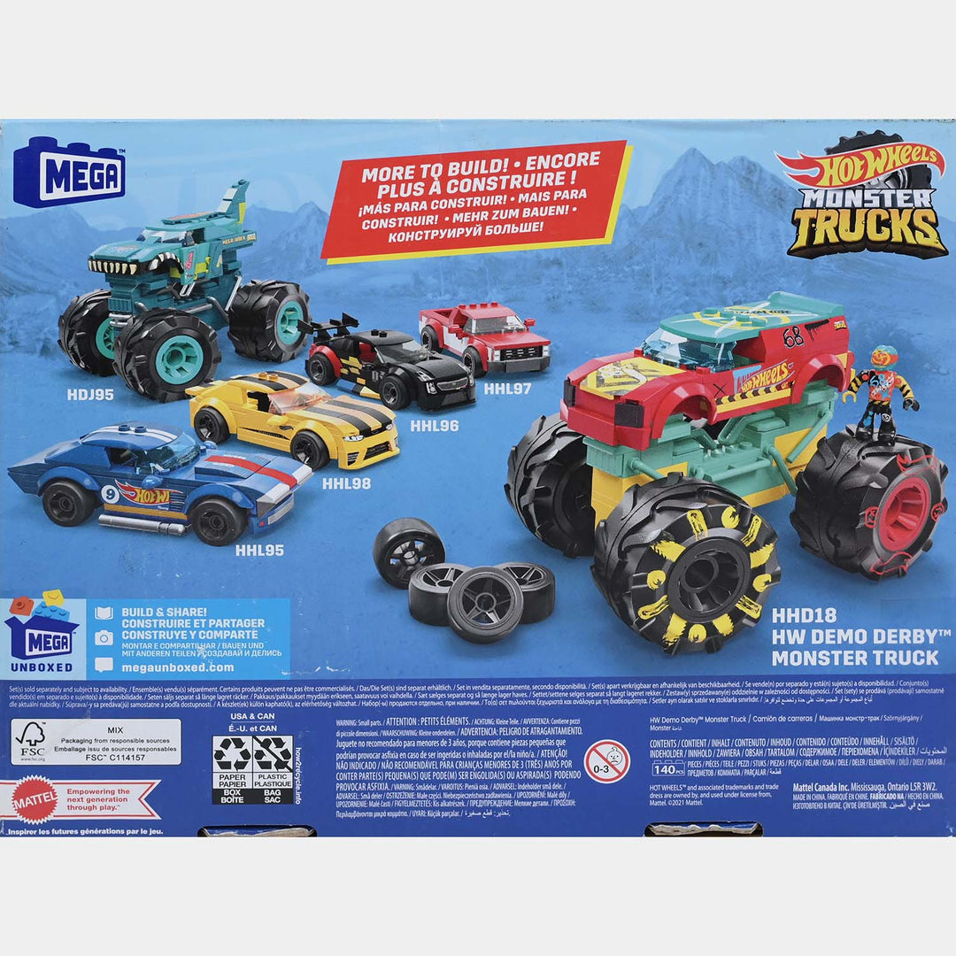 MEGA Hot wheel Vehicle Building Set