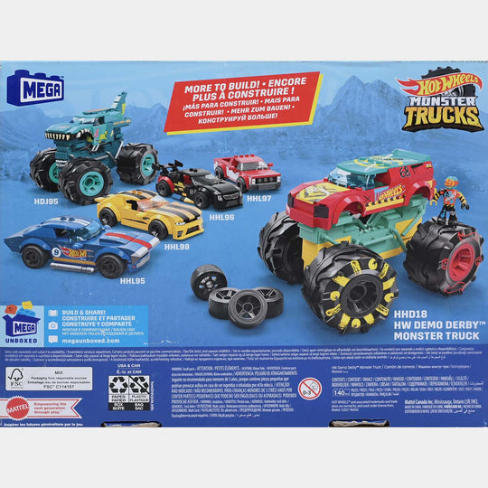 MEGA Hot wheel Vehicle Building Set