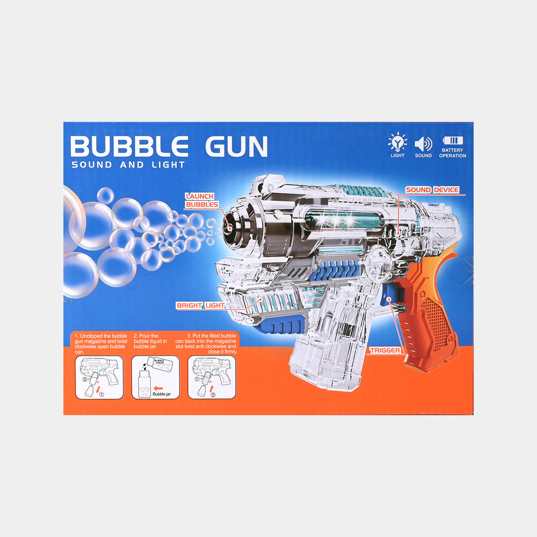 Bubble Blaster With light & Sound For Kids