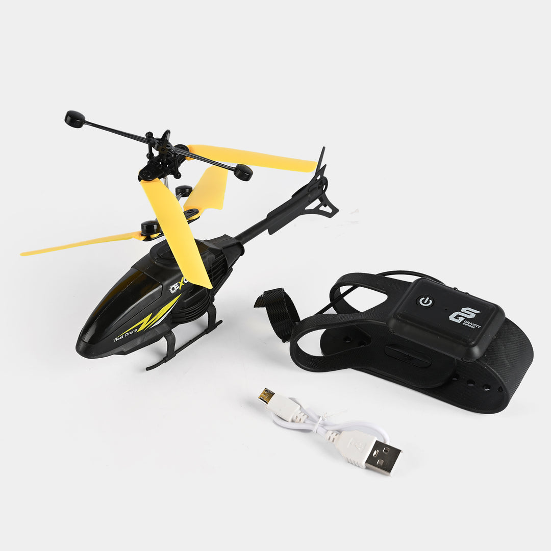 Motion Sensing Helicopter | Yellow