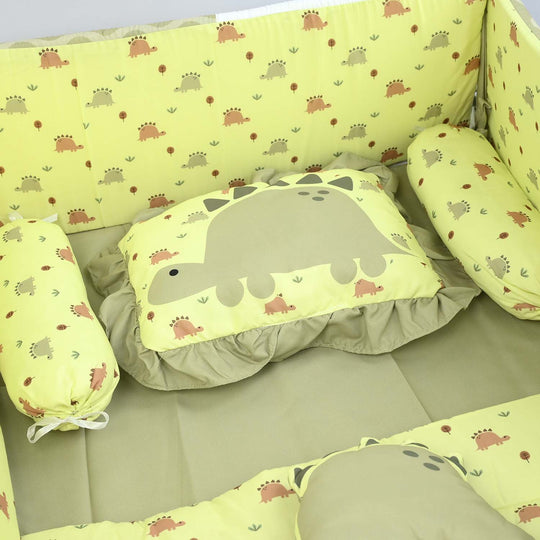 Turtle Beige Cot Bedding Set