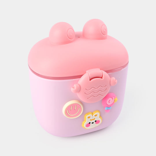 Portable Milk Powder Container | Pink