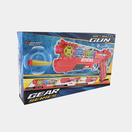 Gear Soft Dart Target Toy With Light & Music