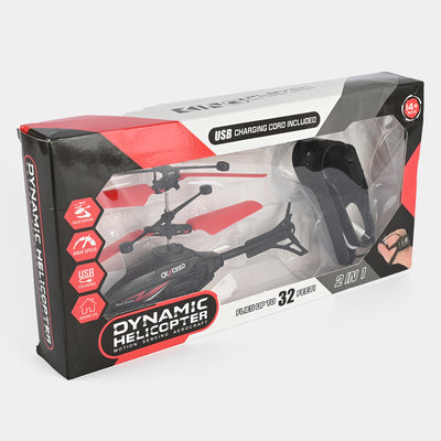 Motion Sensing Helicopter | Red