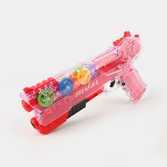 Gear Soft Dart Target Toy With Light & Music