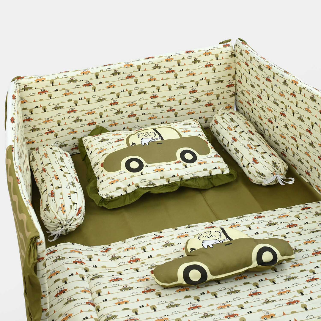 Travelling Car & Elephant Cot Bedding Set