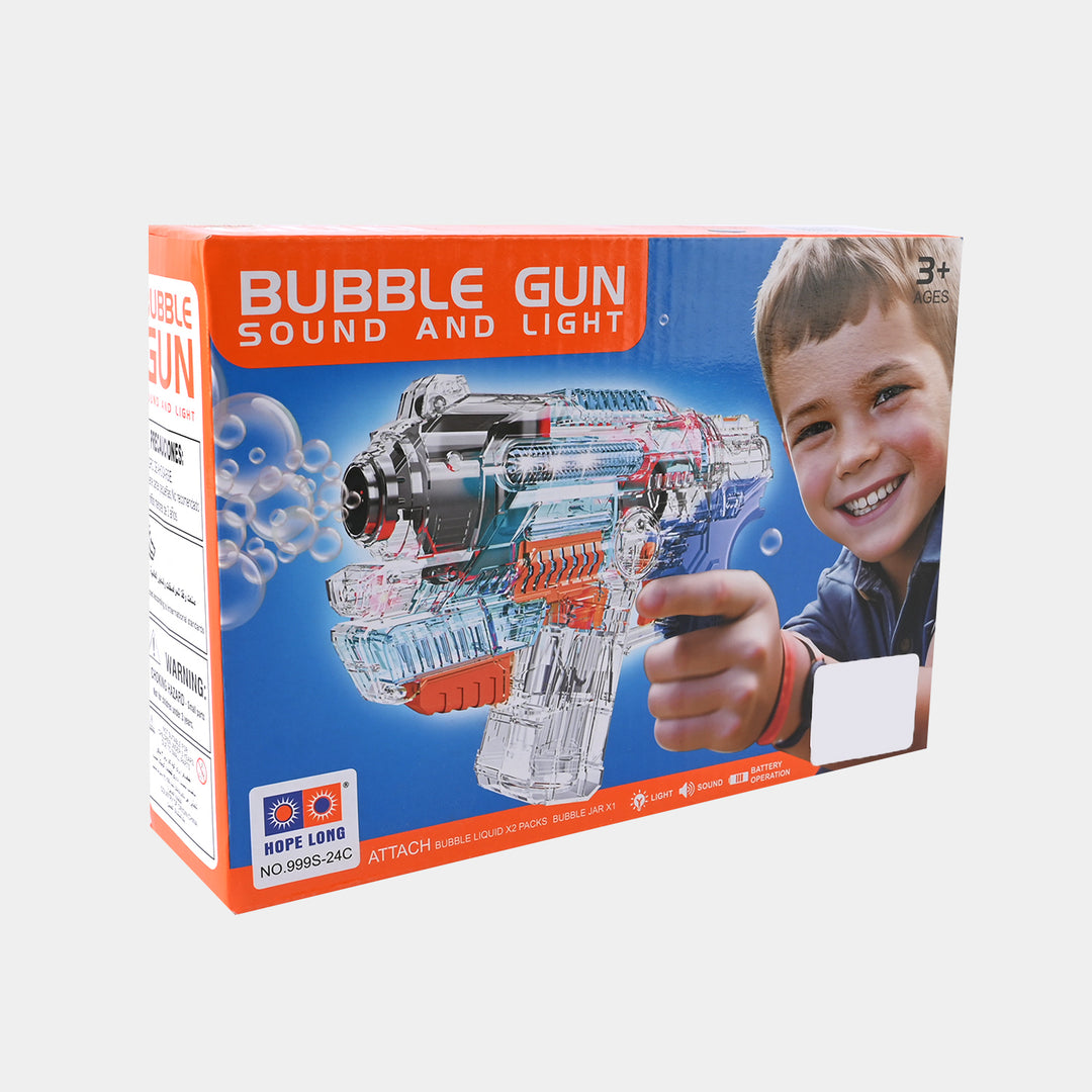 Bubble Blaster With light & Sound For Kids