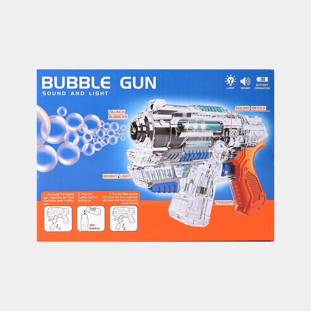 Bubble Blaster With light & Sound For Kids