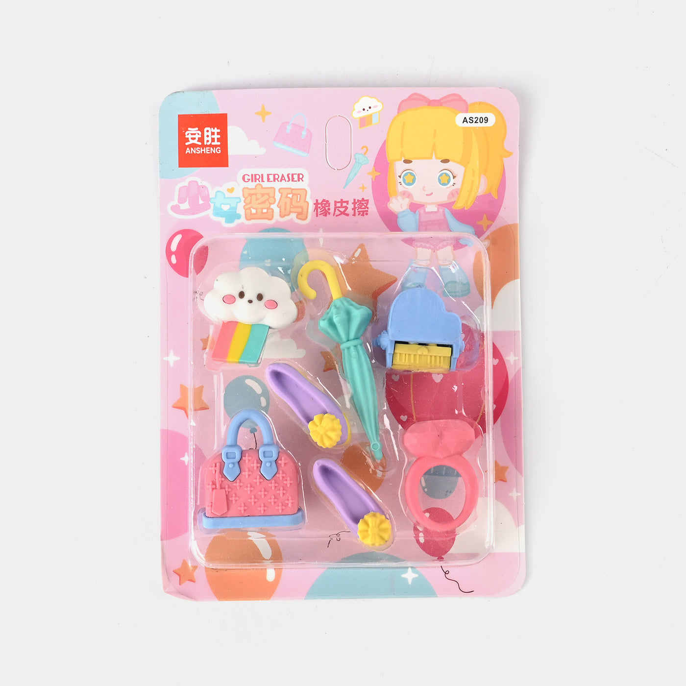 Fancy Design Erasers For Kids