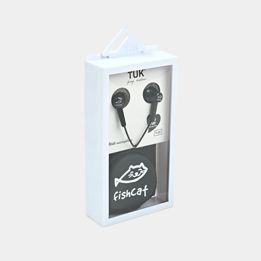 Stylish Fancy Earphones with Zipper Case