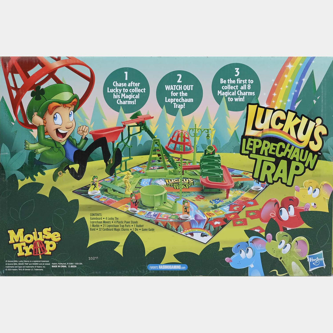 Lucky's Leprechaun Trap Board Game