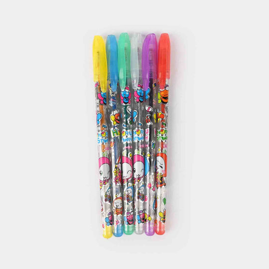 Glitter Gel Pen 6PCs Set For kids
